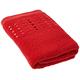 LASA Home Badetuch 70 x 140, Collection Pure Punkte, Baumwolle, Rot, 70 x 140 x 1 cm