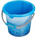 Sunware Decor Bubbles Water-line Bucket, Blau, 12 Liter
