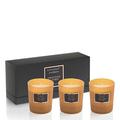 RITZENHOFF Aroma Naturals Selection 3er Set Kerzen, Osmanthus & Amber, in Geschenkverpackung