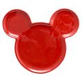 Joy Toy 62134 Mickey Mouse Ohren Keramik Teller ROT