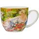 hanipol 045–0232 Tasse und saucer-impressionists-beautiful Lady, Mehrfarbig