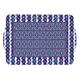 Easy Life 531GESH Tablett, 33 x 22 cm, Melamin, Global Ethnic Shibori, mehrfarbig