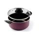 Domo D07CV2200 Jolie Dutch Oven mit Glasdeckel, Durchmesser 22 cm, mehrfarbig