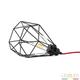 LEDbyled Dogui Desk Lampe, schwarz/rot