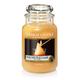 Yankee Candle Poached PEAR Flambe Kerze, Glass, ŻÓŁTY, L