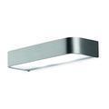 Pujol Bogenleuchte, LED 16 W, 2500 lm, dimmbar, 30 cm, Nickel-Finish, 16 W