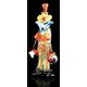 Murano Clown Muranoglas, Glas, mehrfarbig, klein