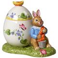 Villeroy & Boch Bunny Tales Ostern Ornament, Hartporzellan, Mehrfarbig, 11x6,5x9,5cm