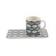 Villa d‘Este Home Tivoli 2419769 Tasse mit Tablett, Blau