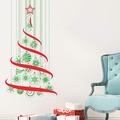 Ambience Sticker Weihnachten | Aufkleber Weihnachtsbaum in den Airs – Wanddekoration Weihnachtsfest | 115 x 60 cm