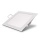 Optonica 3 W LED quadratisch High Class Mini Panel 6000 K weißes Licht, plastik aluminium, 6000k - White Light, 3W 3watts