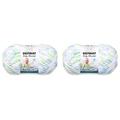 Bernat Baby Blanket- Pack Of 2 Balls- 300G Each Ball- Funky prints