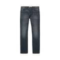 TOM TAILOR Herren Marvin Straight Jeans, blau, Uni, Gr. 33/32