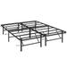 Horizon Queen Stainless Steel Bed Frame MOD-5429-BRN