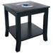 Black Vancouver Canucks Side Table