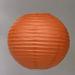 Bala Ceiling Fans Paper Lantern Paper in Orange | 14 H x 14 W x 14 D in | Wayfair 35-0041OR
