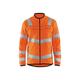 Blaklader 49411010 JACKE AUS HOCHVISKOSEM MIKROFLEECE, Orange, grootte M