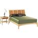 Copeland Furniture Sarah Platform Bed Wood in Brown | 45 H x 41.5 W x 85.2 D in | Wayfair 1-SLP-14-53