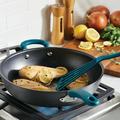 Rachael Ray Create Delicious Hard Anodized Nonstick Induction Deep Frying Pan/Skillet Non Stick/Aluminum in Green/Gray/Blue | 5.13 H in | Wayfair