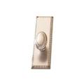 BRASS Accents Egg & Dart Passage Door Knob Brass in Gray | 8.38 H x 2.5 W in | Wayfair D05-K568A-RVR-619