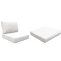 TK Classics Miami 4 Piece Outdoor Lounge Chair Cushion Set Acrylic in Gray | 6 H in | Wayfair CUSHIONS-MIAMI-05E-SPA