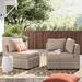 Latitude Run® Larrissa Indoor/Outdoor Cushion Cover Acrylic in Gray | 6 H in | Wayfair C1840BA25C294AC187493C193805D430