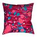 Latitude Run® Avicia Throw Pillow Polyester/Polyfill blend in Pink | 14 H x 14 W x 3 D in | Wayfair 0EA4F4B6D41947B7B5C1DFBA02416367