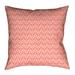 Latitude Run® Avicia Indoor/Outdoor Throw Pillow Polyester/Polyfill blend in Orange | 18 H x 18 W x 9.5 D in | Wayfair