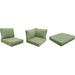 Wade Logan® Babram 18 Piece Indoor/Outdoor Lounge Chair Cushion Set Acrylic in Green | 6 H in | Wayfair 46E26EE980E1455BB18B4B1DDBAD0990