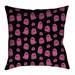 Latitude Run® Avicia Throw Pillow Polyester/Polyfill blend in Pink | 14 H x 14 W x 3 D in | Wayfair 11F3199BF6C744F3A81D659F0FECF271