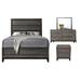 Union Rustic Webster Standard 4 Piece Bedroom Set Wood in Brown/Gray | Full | Wayfair EB1B50A625A340C397A228F621E08530