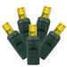 The Holiday Aisle® Single Mold Wide Angle LED Christmas light set 6"x35'L in Yellow | 1.5 H x 1 W x 420 D in | Wayfair