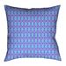 Latitude Run® Avicia Geometric Throw Pillow Polyester/Polyfill blend in Indigo | 28 H x 28 W x 9.5 D in | Wayfair CCCE6648A483487D9413DEDC363AA61F