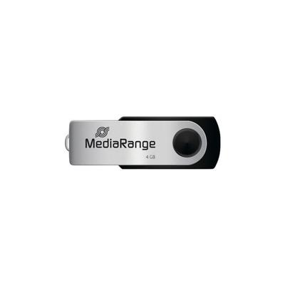 MediaRange USB-Stick »MR907« 4 GB silber, 1.1x1.1x5.6 cm
