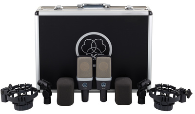 AKG C214 Großmembranmikrofon Stereo Set