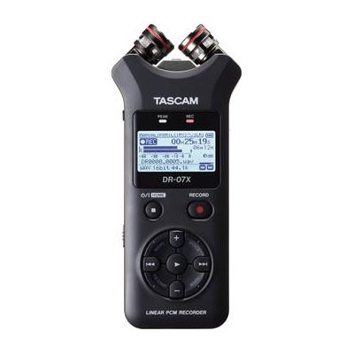 TASCAM DR-07X 2-Input / 2-Track Portable Audio Recorder with Onboard Adjustable St DR-07X