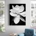 Ebern Designs 'Magnolia' Photographic Print on Wrapped Canvas in White/Black | 47 H x 35 W x 2 D in | Wayfair CD6EE044365549E7A685F8D3108CD1AF