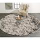 White 26 x 0.59 in Area Rug - World Menagerie Costigan Sand/Ivory Area Rug Polyester/Polypropylene | 26 W x 0.59 D in | Wayfair