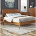 George Oliver Haddad Solid Wood Standard Bed Wood in Gray/Brown | 46 H x 64 W x 86 D in | Wayfair 785B0E68229B4ABC8822C7EFBCEC27BB