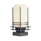 Hubbardton Forge Banded 12 Inch Tall Outdoor Pier Lamp - 335796-1015