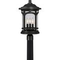 Quoizel Marblehead 19 Inch Tall 3 Light Outdoor Post Lamp - MBH9011K