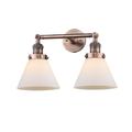 Innovations Lighting Bruno Marashlian Large Cone 18 Inch 2 Light Bath Vanity Light - 208-AC-G41