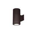 WAC Lighting Tube Architectural 12 Inch Tall 2 Light LED Outdoor Wall Light - DS-WD05-F30B-BZ