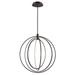 ET2 Lighting Concentric Led 36 Inch LED Large Pendant - E24049-BZ