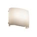 Justice Design Group Fusion 12 Inch Wall Sconce - FSN-8855-OPAL-CROM