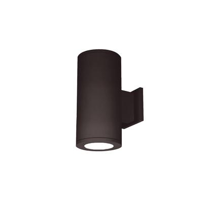 WAC Lighting Tube Architectural 12 Inch Tall 2 Light LED Outdoor Wall Light - DS-WD05-F35B-BZ