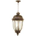 Craftmade Harper 24 Inch Tall 3 Light Outdoor Hanging Lantern - Z3321-PRO