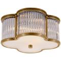 Visual Comfort Signature Collection Alexa Hampton Basil 11 Inch 2 Light Flush Mount - AH 4014NB/CG-FG