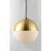 ET2 Lighting Half Moon 11 Inch LED Mini Pendant - E20366-92MG