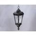 Maxim Lighting Sentry 19 Inch Tall Outdoor Hanging Lantern - 3058WGBK
